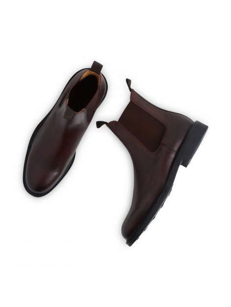 Garment Project Chelsea boot- gp2353-800 dark brown leather GP2353-800 large