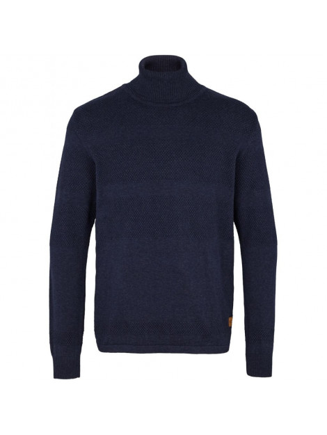 Kronstadt Fisker cotton roll neck knit navy 50023 50023 large