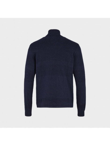 Kronstadt Fisker cotton roll neck knit navy 50023 50023 large
