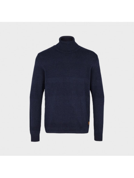 Kronstadt Fisker cotton roll neck knit navy 50023 50023 large