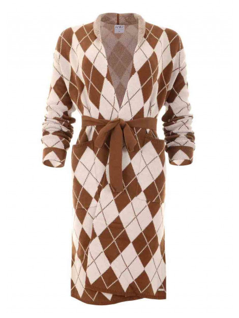 MAICAZZ Bibian fa22.65.208 diamond prt brown FA22.65.208 large