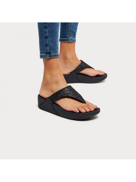FitFlop Lulu glitter toe-thongs pu glitter X03 large