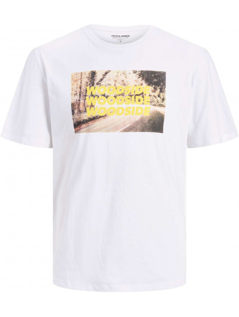 Jack & Jones Outside tee ss crew neck bright white 12216180-177627 large Jack & Jones Outside tee ss crew neck bright white 12216180-177627 large