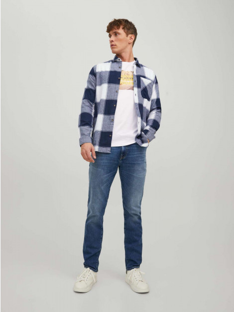 Jack & Jones Outside tee ss crew neck bright white 12216180-177627 large Jack & Jones Outside tee ss crew neck bright white 12216180-177627 large