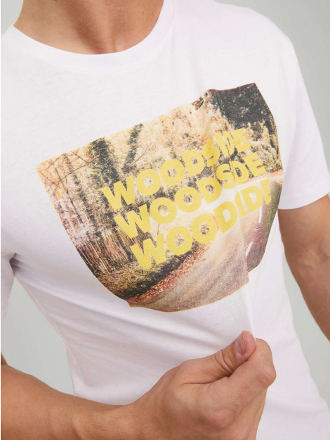 Jack & Jones Outside tee ss crew neck bright white 12216180-177627 large Jack & Jones Outside tee ss crew neck bright white 12216180-177627 large