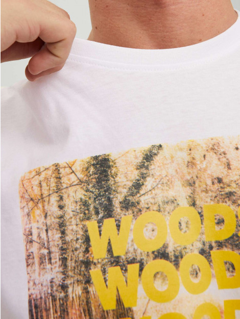 Jack & Jones Outside tee ss crew neck bright white 12216180-177627 large Jack & Jones Outside tee ss crew neck bright white 12216180-177627 large