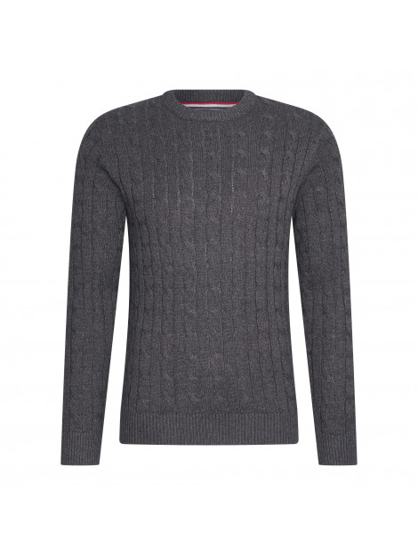 Cappuccino Italia Cable pullover antraciet cap-cable-ant-XL large