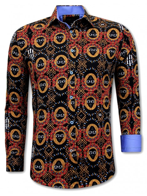 Gentile Bellini Premiummet print slim fit 3103 large