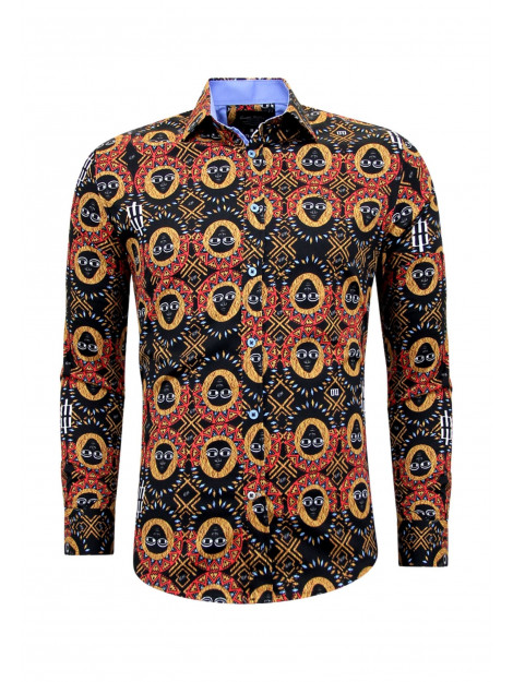 Gentile Bellini Premiummet print slim fit 3103 large