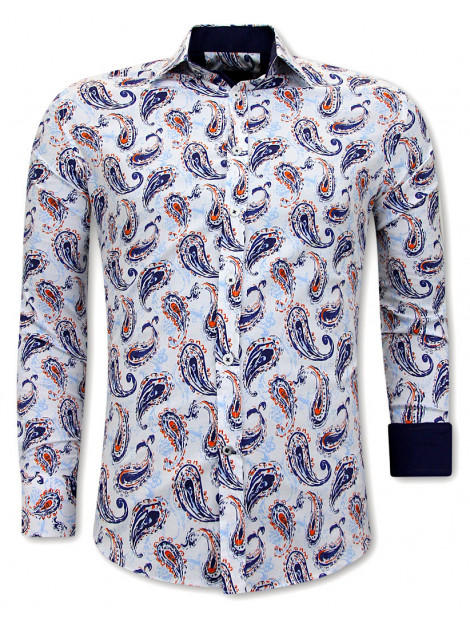 Gentile Bellini Paisley slim fit 3096 large