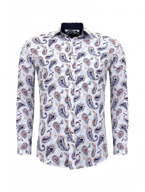 Gentile Bellini Paisley slim fit 3096 large
