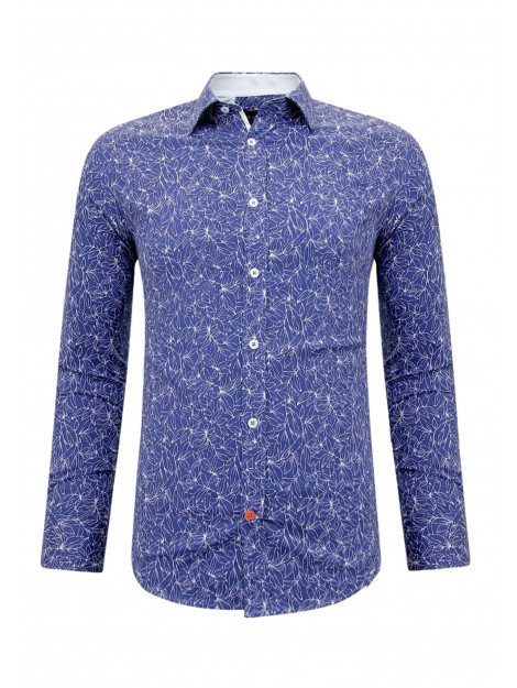 Tony Backer Bloemenprint slim fit 3085 large