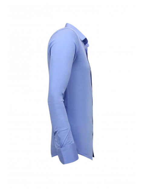Tony Backer Overhemden lange mouw slim fit 3082 large