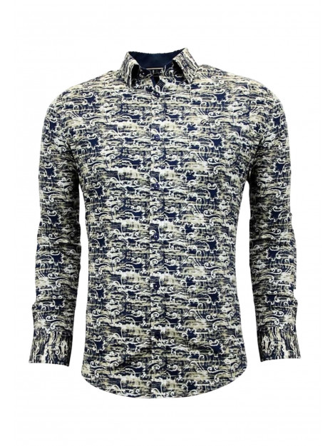 Tony Backer Design overhemden digitale print 3043 large