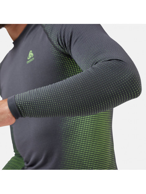 Odlo Bl top crew neck l/s performance warm ec 196192 large