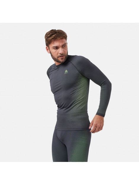 Odlo Bl top crew neck l/s performance warm ec 196192 large