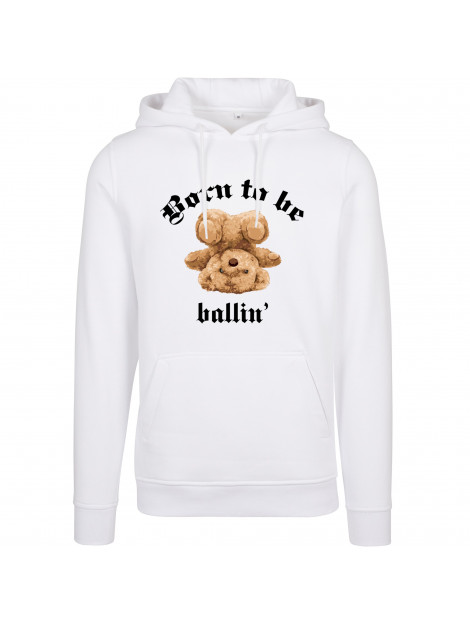 Ballin Est. 2013 Born to be hoodie HO-H00709-WHT-XXL large