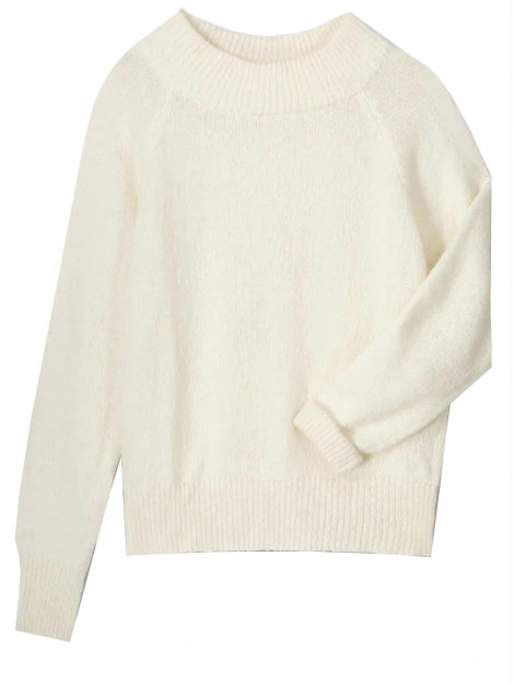 Bellamy Trui kees Kees boatneck knit sweater/winter white large