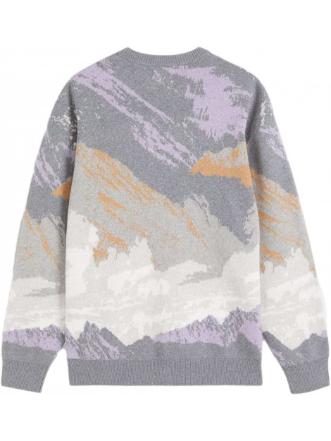 Levi's Stay loose crew sweater mountain landscape dusk A0731-0004 large