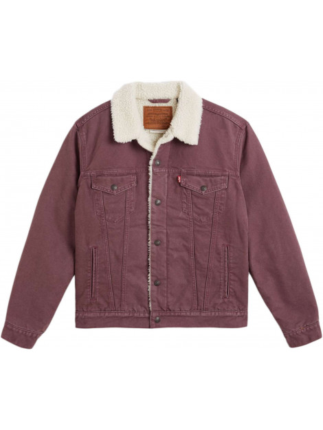 Levi's Type 3 sherpa trucker jacket huckleberry purple 16365-0185 large