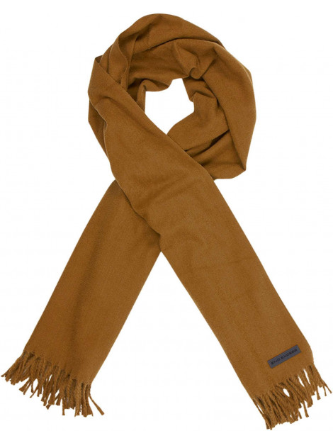 No Excess Scarf woven solid dark fudge 17950913-176 large