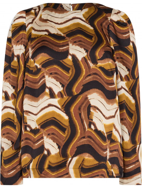 Free Quent Wish blouse black & brown 201411 large