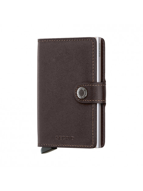 Secrid Mo miniwallet original dark brown MO Secrid Dark Brown large