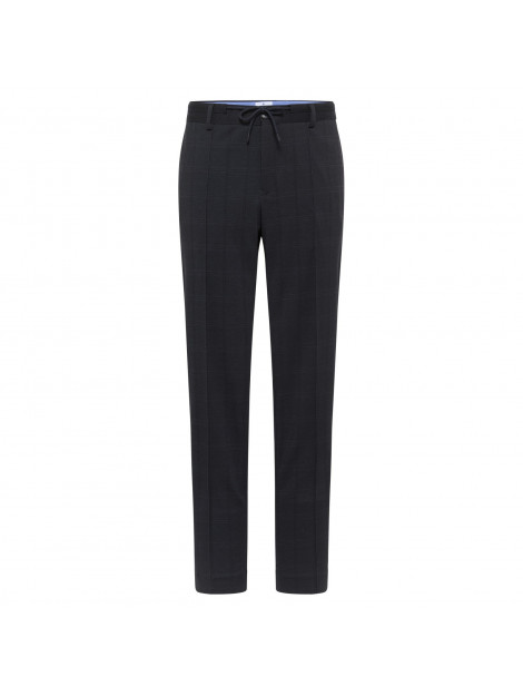 Blue Industry Jersey pants ruit -camel LEONARDOW21-M6 large