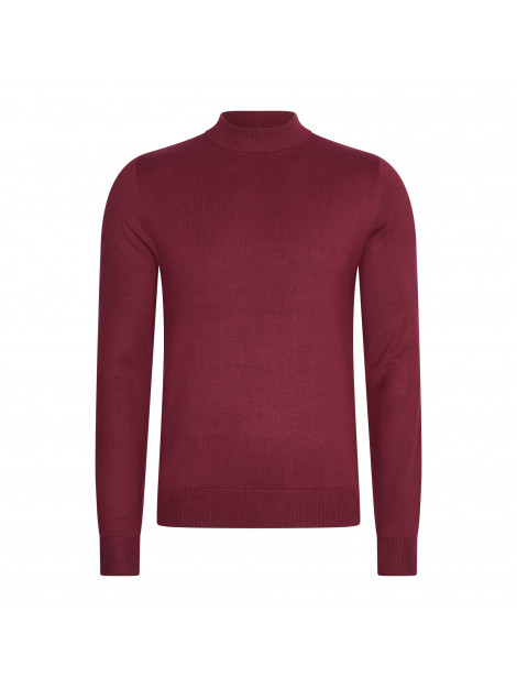 Mario Russo Turtle neck trui bordeaux MR-TURTLE-BOR-3XL large