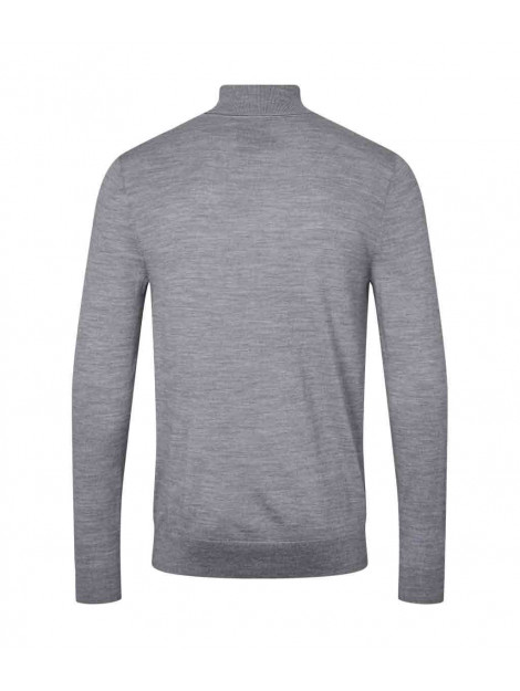 Kronstadt Ks3508 johannes marine roll neck knit grey mel KS3508 large