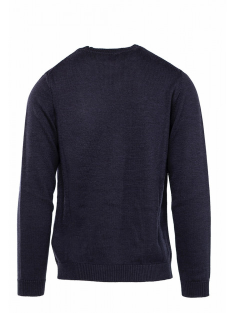 Woolrich Men classic crewneck sweater dark 139083302 large