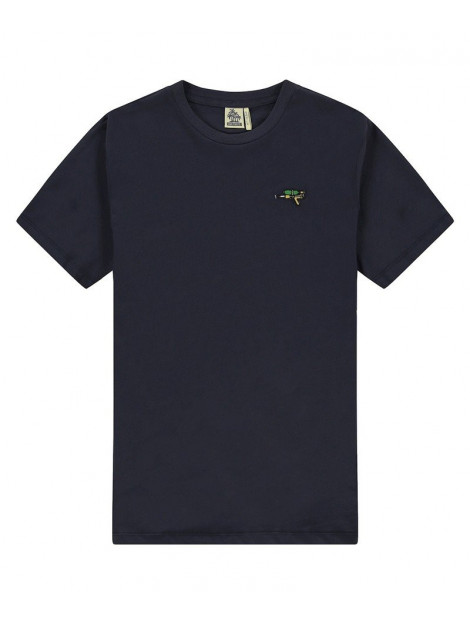 Kultivate T-shirt ronde hals navy (2001020230 445) Kultivate T-shirt Ronde Hals Navy Blauw (2001020230 - 445) large
