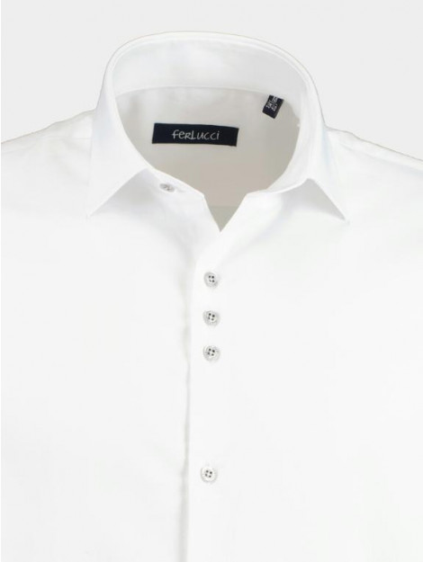 Ferlucci Casual hemd lange mouw napoli/white 172780 large