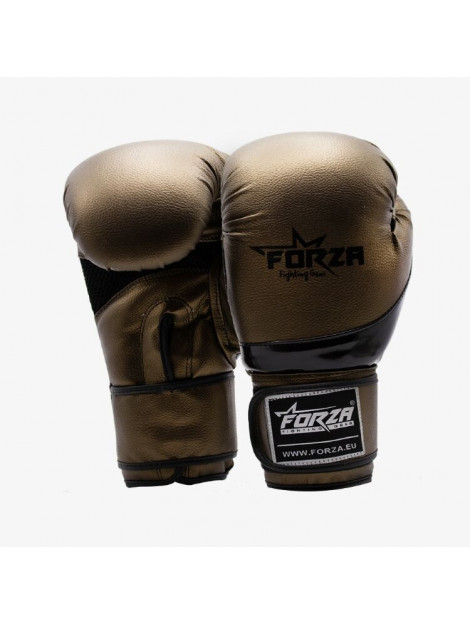 Forza synthetic boxing gloves antique gold - 051308_460-12 OZ large