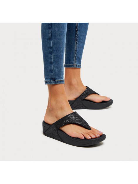 FitFlop Lulu glitter toe-thongs pu glitter X03 large