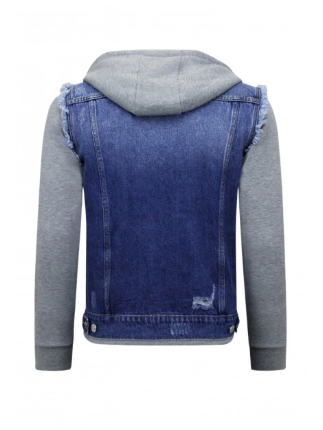 Enos Spijkerjack met stoffen mouwen rj9101 RJ-9101 large