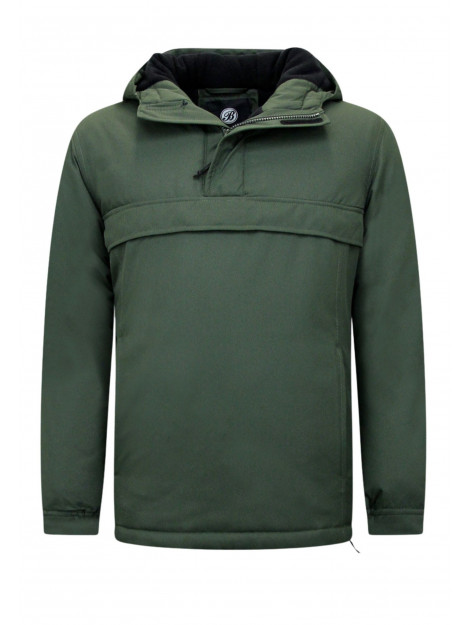 Beluomo Jas over je hoofd anorak winterjas 8592 large