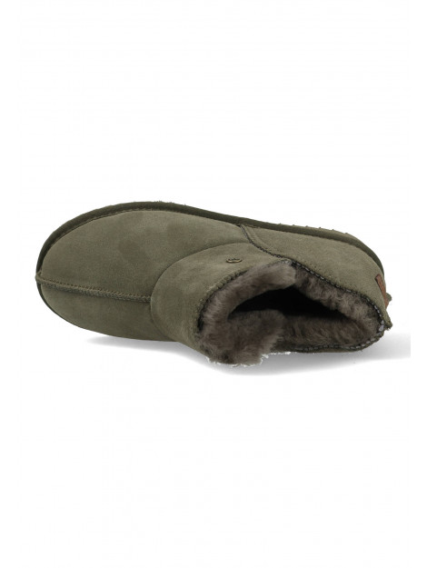 Warmbat Pantoffels willow wlw321035 olijf WLW321035 large