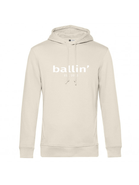 Ballin Est. 2013 Basic hoodie HO-H00050-ECRU-M large