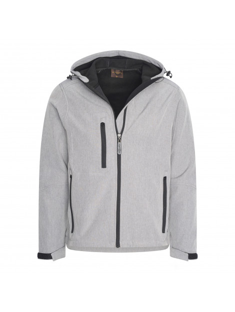 Cappuccino Italia Softshell hood jacket cap-sof-ho-gry-M large