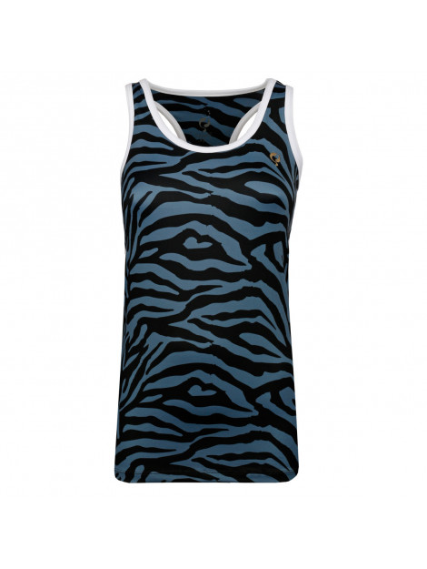 Q1905 Q tanktop print madrid bg + print bg/china blue QWR-2006S-0811 large