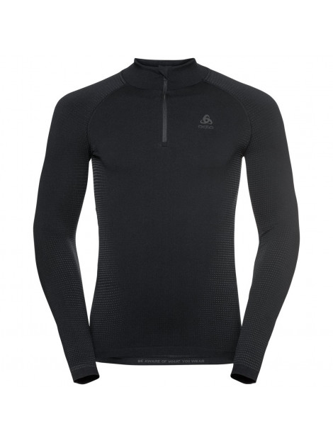 Odlo Bl top turtle neck l/s half zip performance warm eco 196222 large