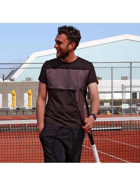Q1905 Q tee rosmalen night shade/vintage violet QMR-2005-1315 large