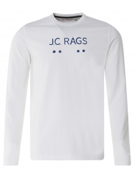 J.C. Rags Renzo t-shirt met lange mouwen 076966-001-XXL large