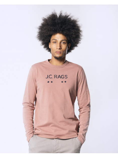 J.C. Rags Renzo t-shirt met lange mouwen 076966-002-M large