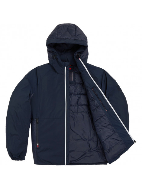 Tommy Hilfiger Mix media hooded jacket MW0MW28993-DW5-XL large