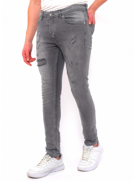 True Rise Broek met gaten slim fit dc D&C-055 large