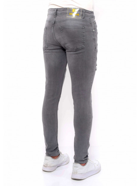 True Rise Broek met gaten slim fit dc D&C-055 large