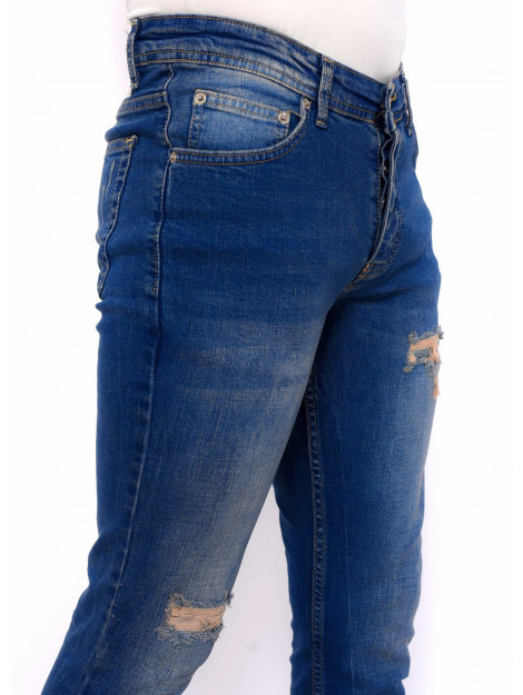 True Rise Ripped jeans slim fit strech dc D&C-046 large