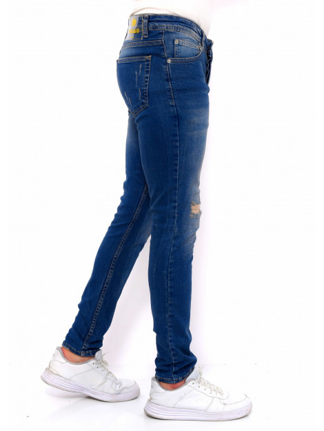 True Rise Ripped jeans slim fit strech dc D&C-046 large True Rise Ripped jeans slim fit strech dc D&C-046 large